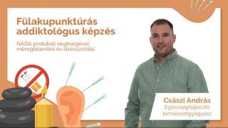 Fülakupunktúrás addiktológus képzés