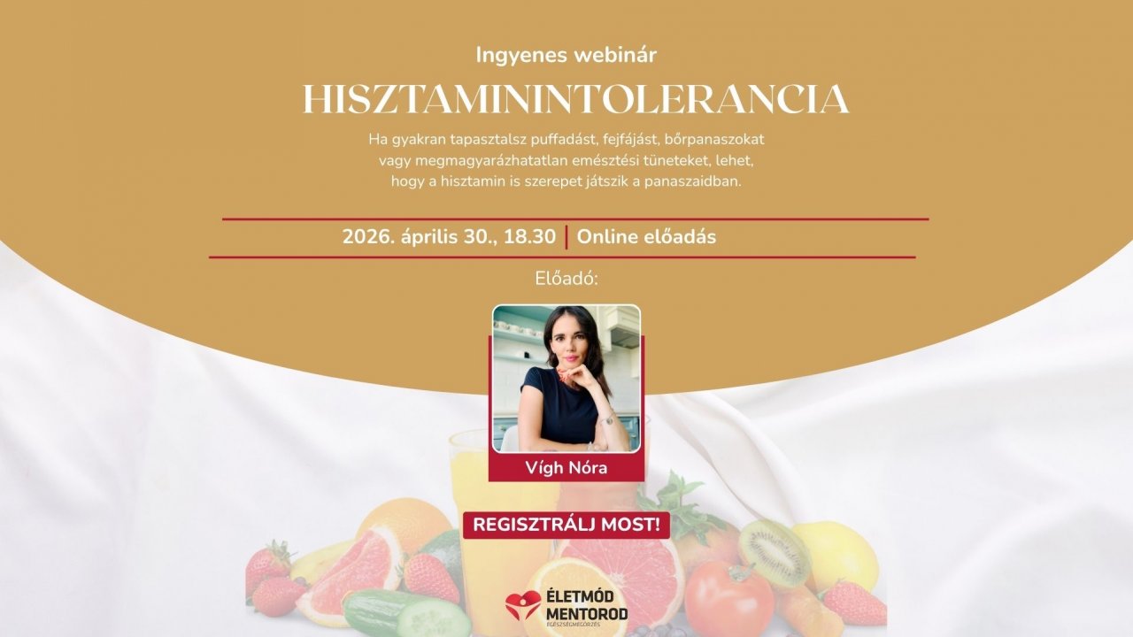 Hisztaminintolerancia: ezért nem múlnak a tüneteid