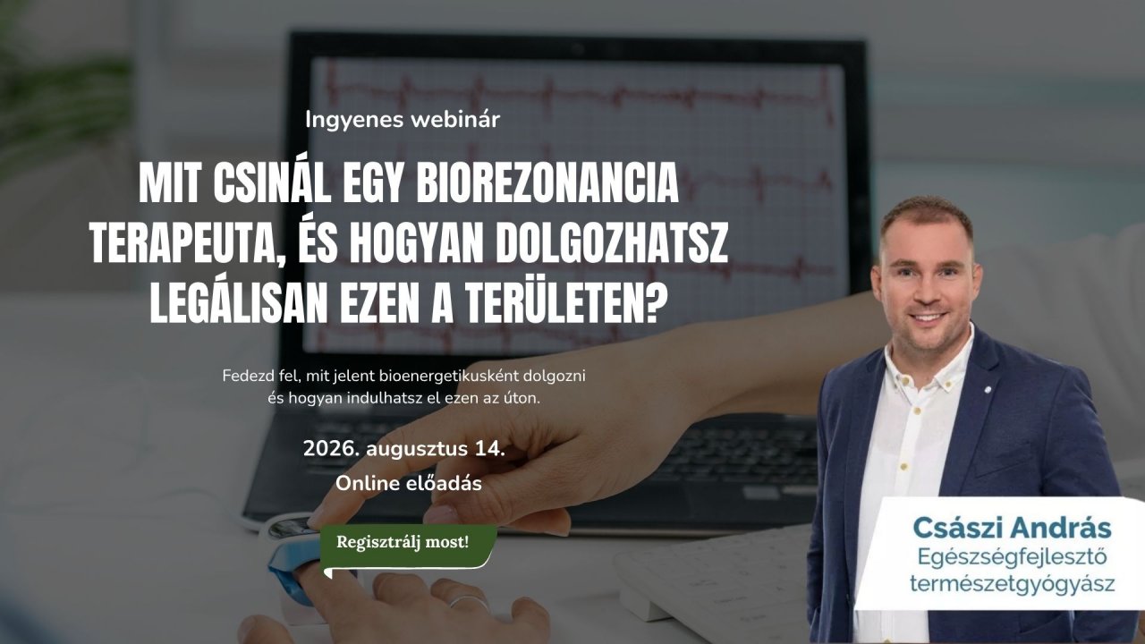 Mit csinál egy biorezonancia terapeuta