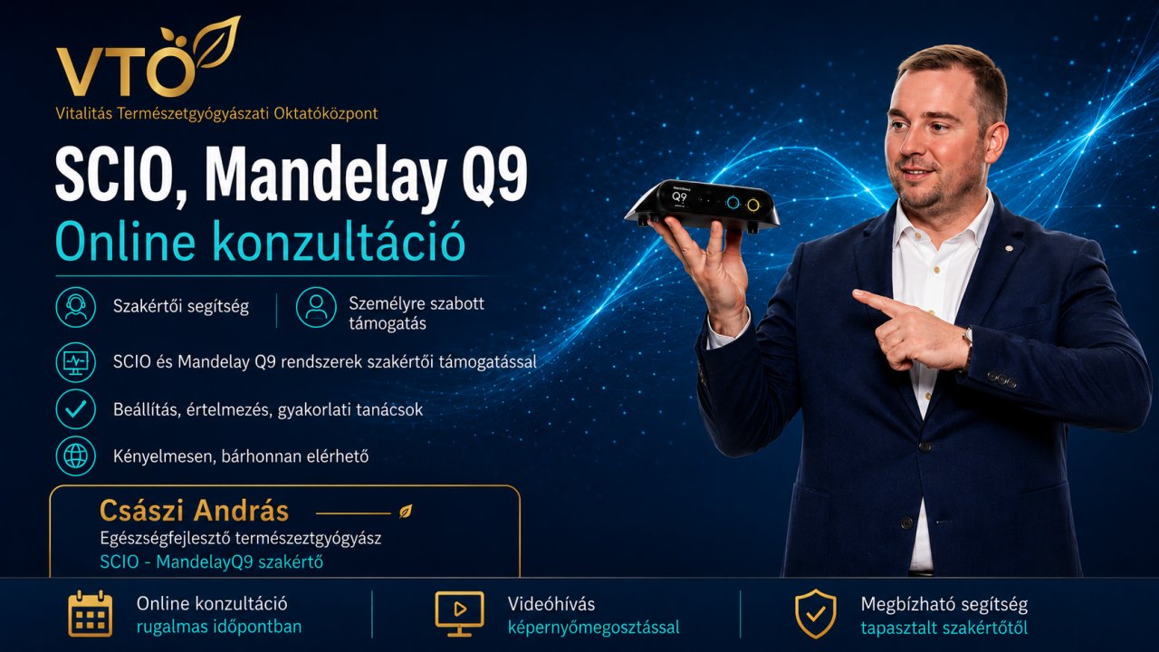 SCIO, Mandelay Q9 online konzultáció